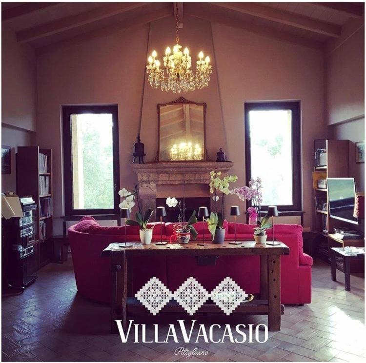 Agriturismo Eco-Bio Villa Vacasio ปีติญาโน ภายนอก รูปภาพ